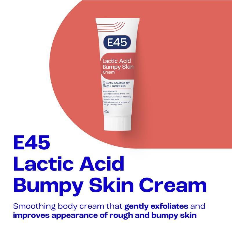 E45 Lactic Acid Bumpy Skin Cream 100g