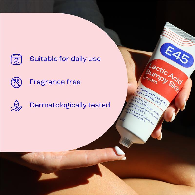E45 Lactic Acid Bumpy Skin Cream 100g