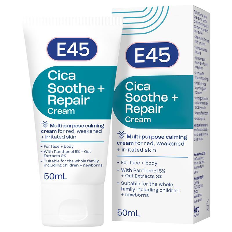 E45 Cica Soothe + Repair Cream 50ml