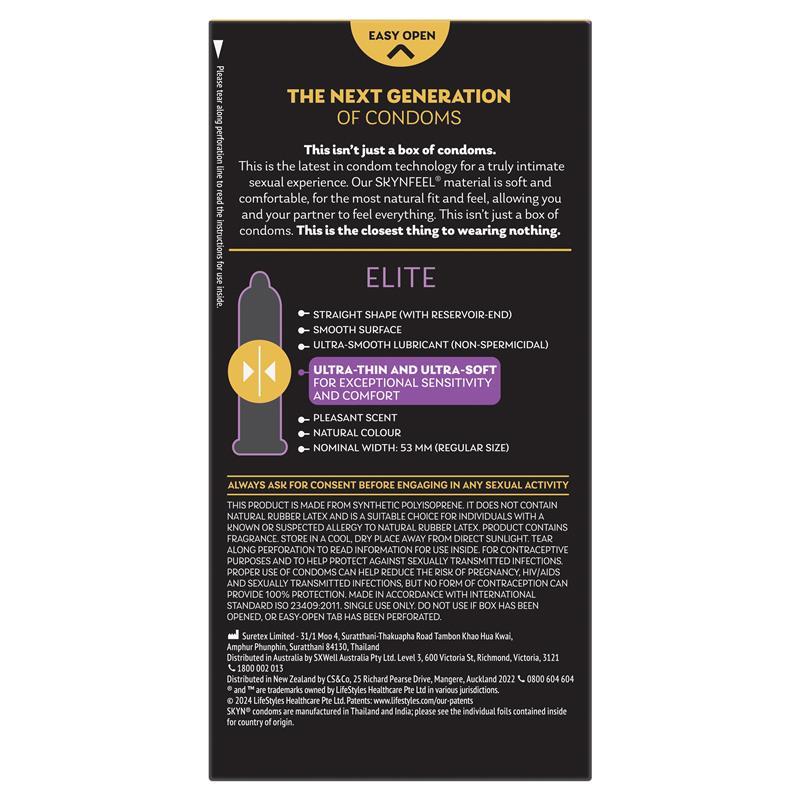 SKYN® Elite Condoms 18 Pack