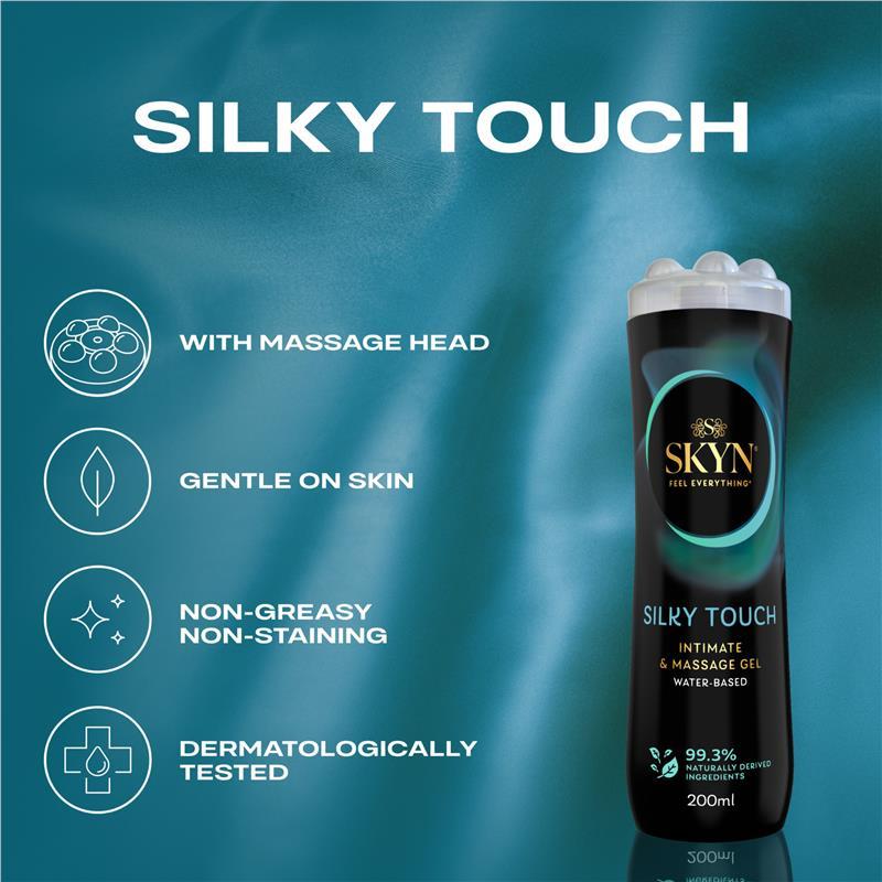 SKYN® Silky Touch Intimate & Massage Gel 200ml