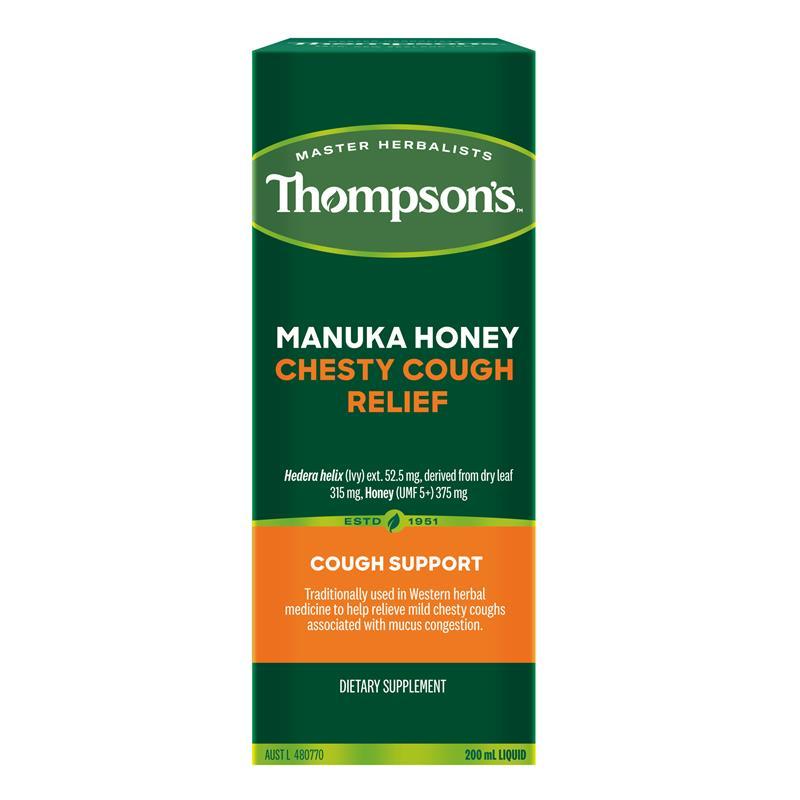 Thompson’s Manuka Honey Chesty Cough Relief 200ml