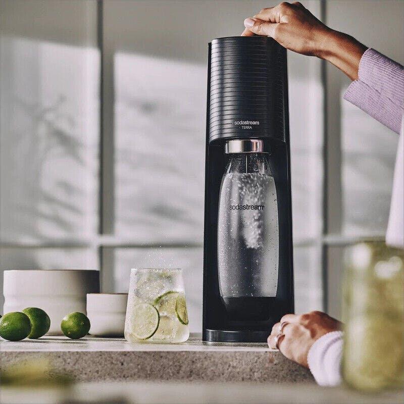 SodaStream Terra Sparkling Water Maker Black