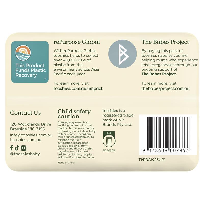 Tooshies Nappies Size 0 Little Bubs 2-4kg 25 pack