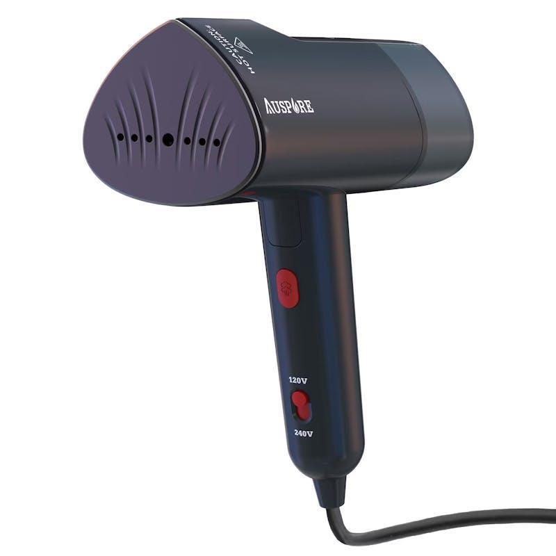 AUSPURE Handheld Steamer Dual Voltage for Travel Black