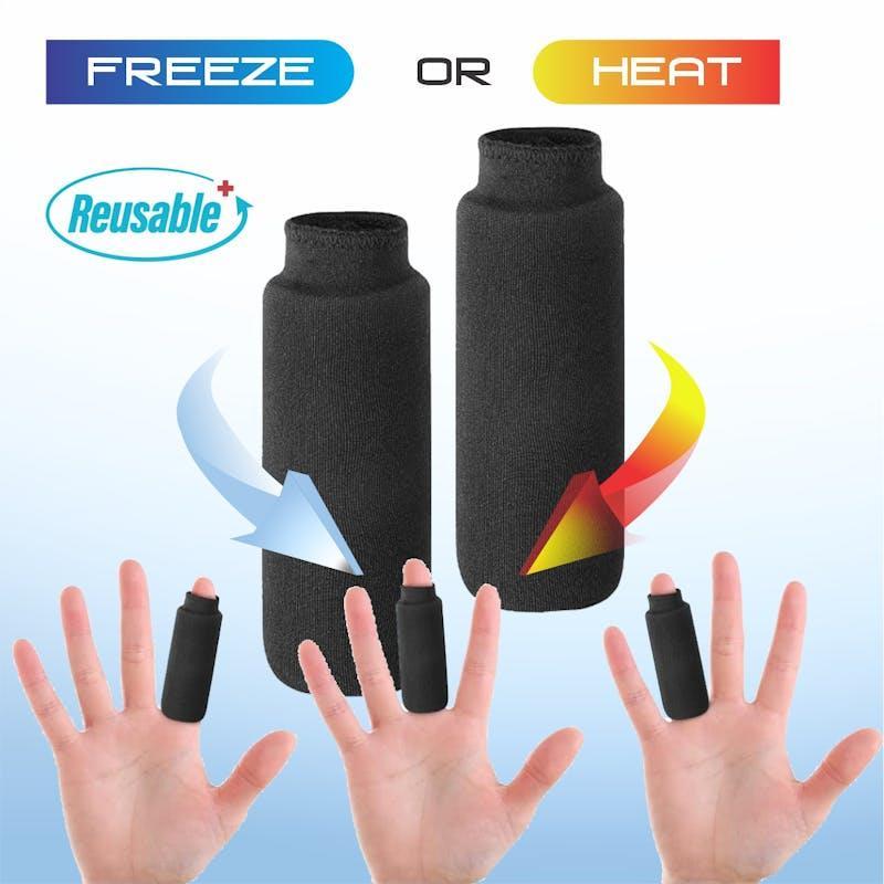 BodyAssist Gel Finger Compress Sleeve Set One Size