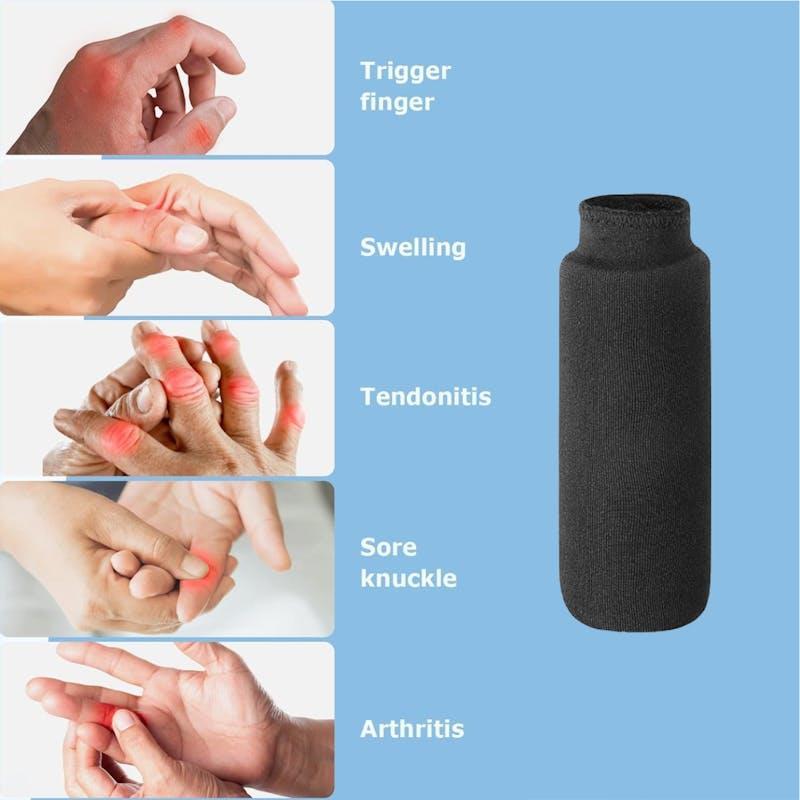 BodyAssist Gel Finger Compress Sleeve Set One Size