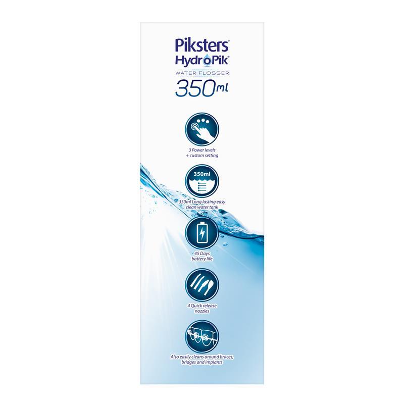 Piksters Hydropik Water Flosser 350ml Black