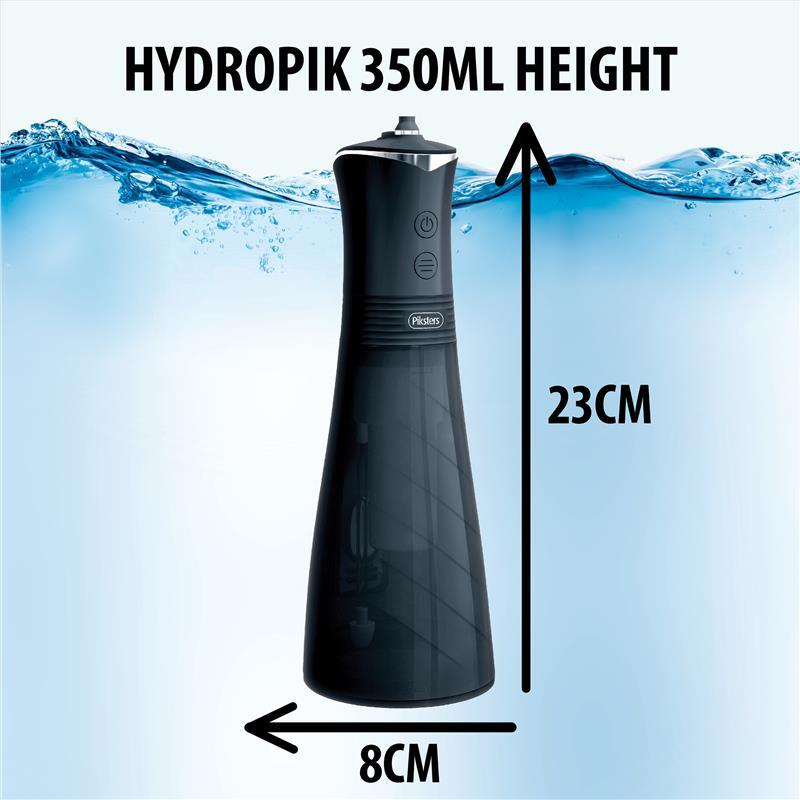 Piksters Hydropik Water Flosser 350ml Black