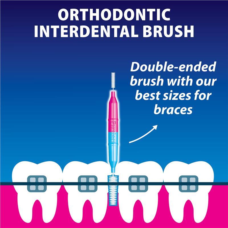 Piksters Interdental  Brushes Braces 10 Pack
