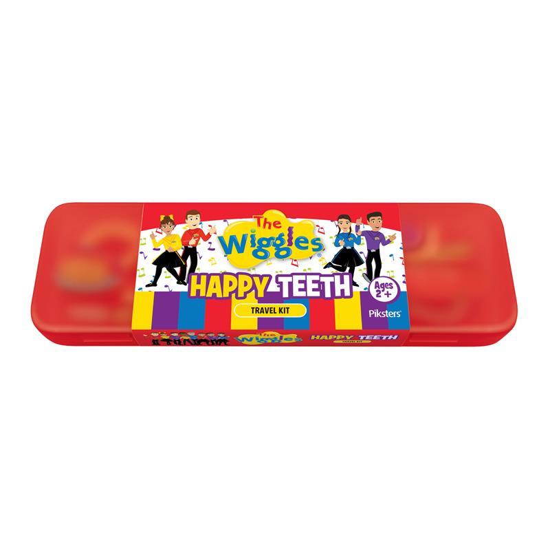 Piksters The Wiggles Happy Teeth Travel Kit Ages 2+