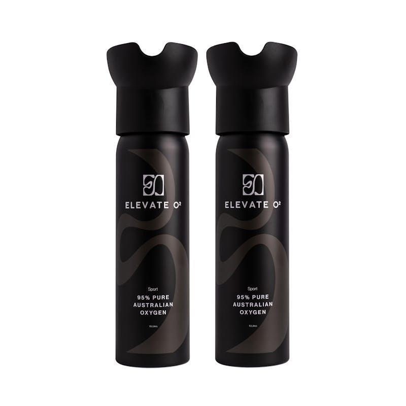 Elevate O2 95% Pure Australian Oxygen Sport 2 Pack