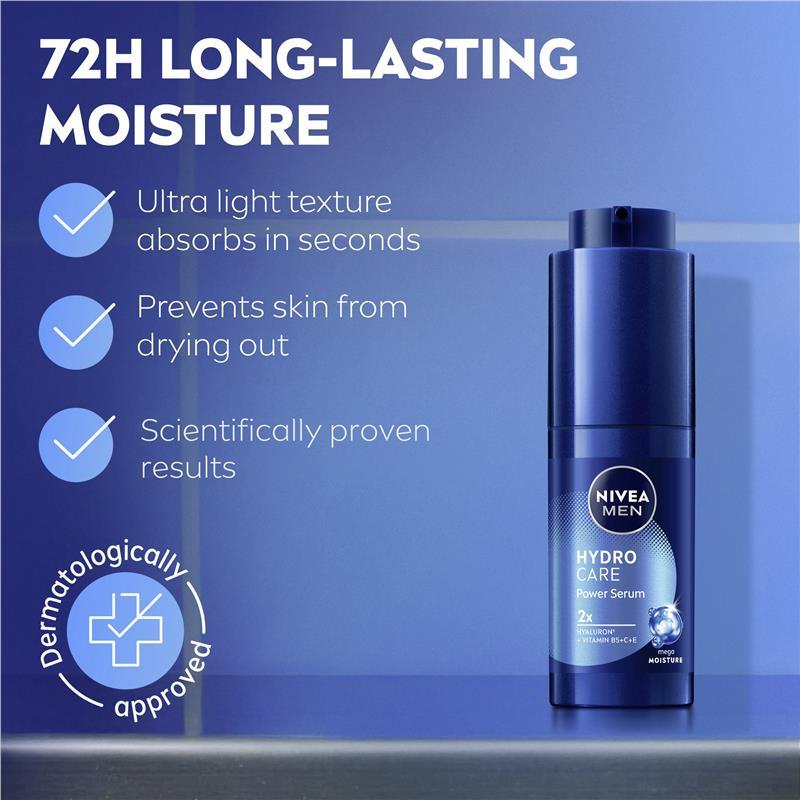 NIVEA MEN Hydrocare Power Serum 30ml