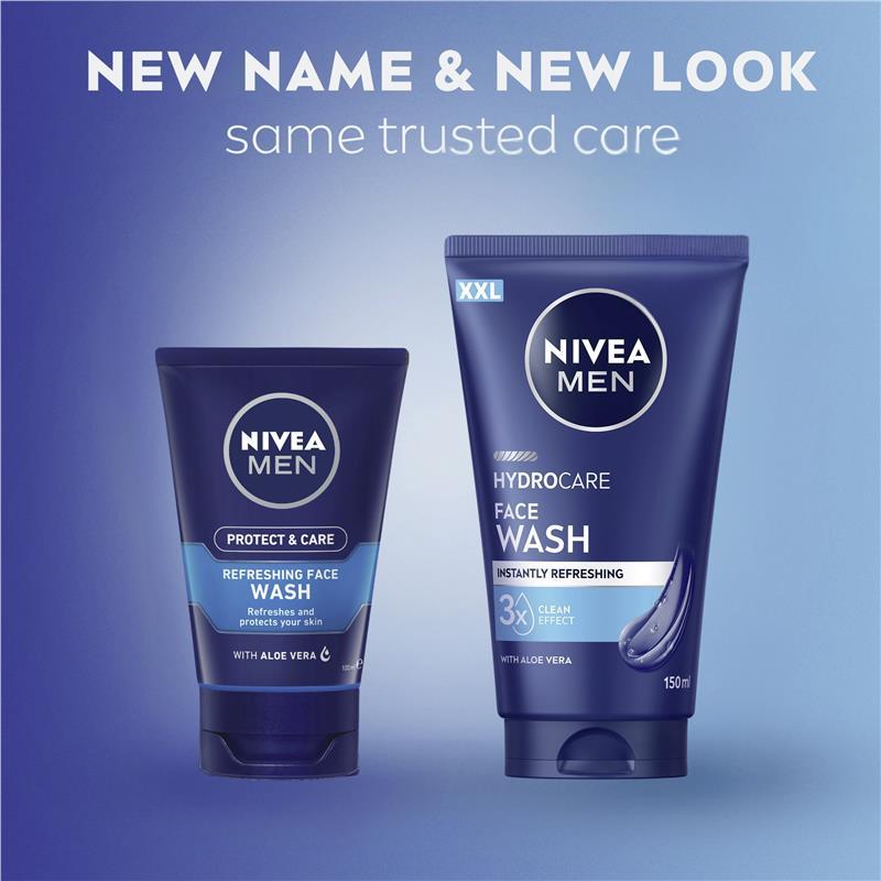 NIVEA MEN Hydrocare XXL Face Wash 150ml