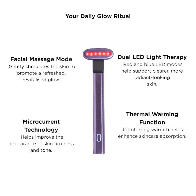 Lonvitalite PRO LED Wand – Dual Red & Blue Light Lilac