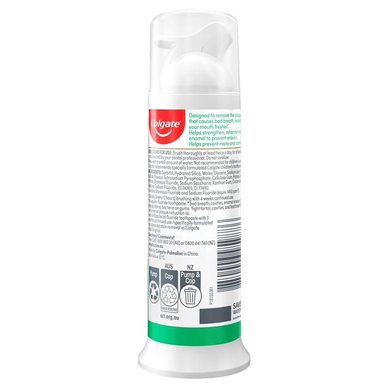 Colgate Toothpaste Total Active Prevention Active Fresh Pump 100g