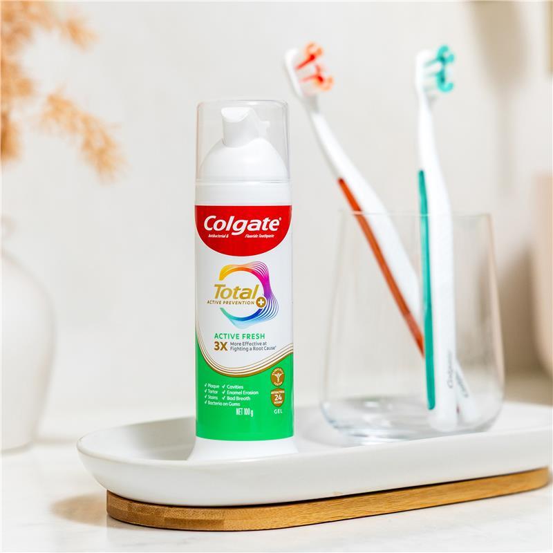 Colgate Toothpaste Total Active Prevention Active Fresh Pump 100g