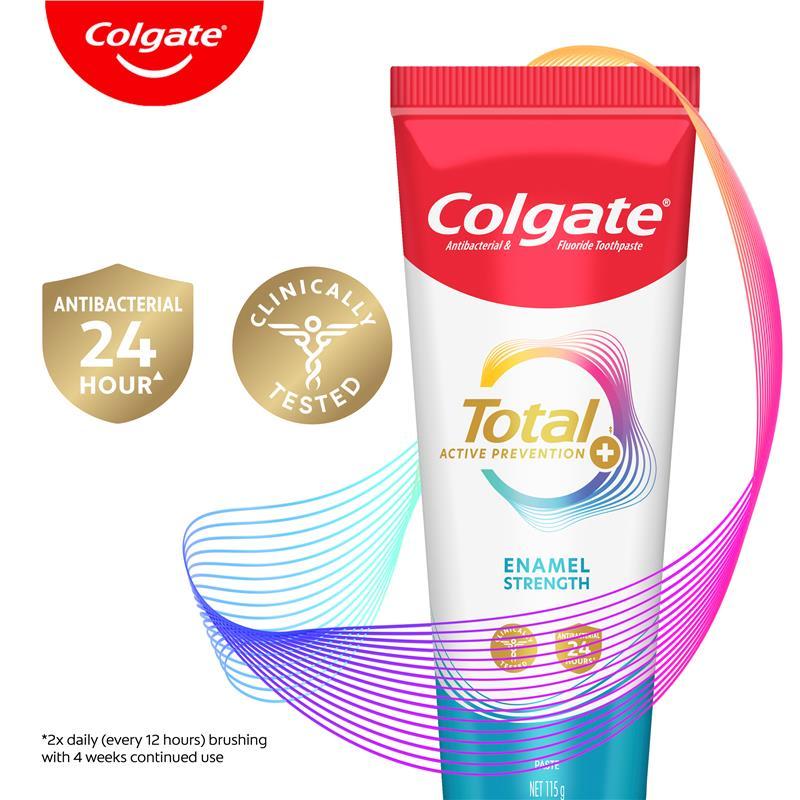Colgate Toothpaste Total Active Prevention Enamel Strength 115g