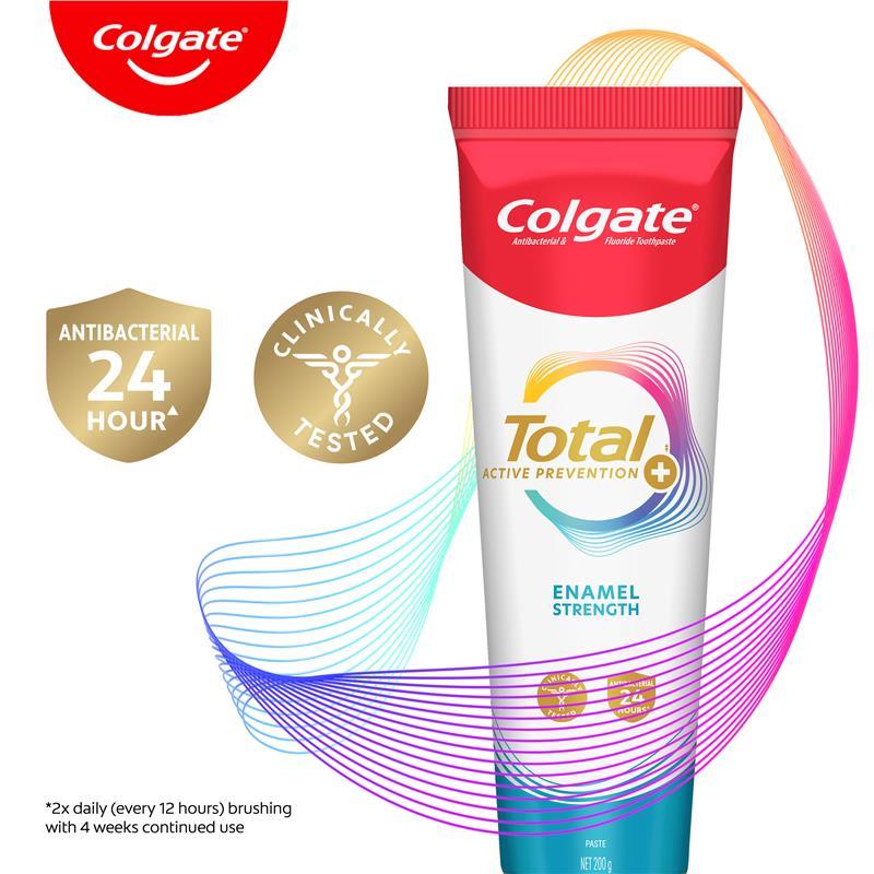 Colgate Toothpaste Total Active Prevention Enamel Strength 200g