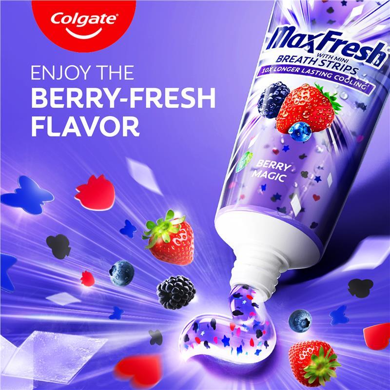 Colgate Toothpaste Max Fresh Berry Magic 100g