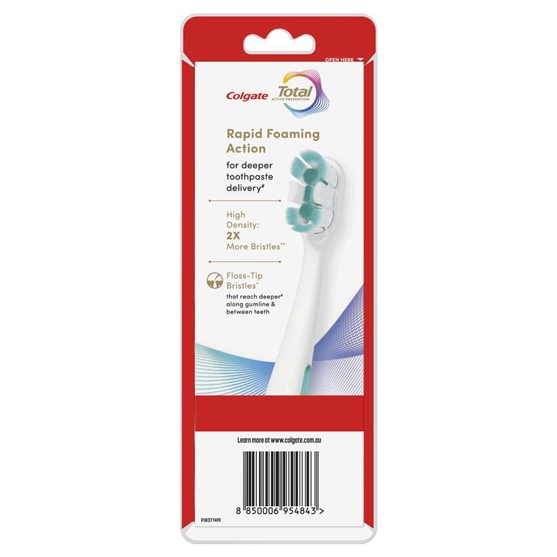 Colgate Toothbrush Total Foaming Clean Medium 3 Pack