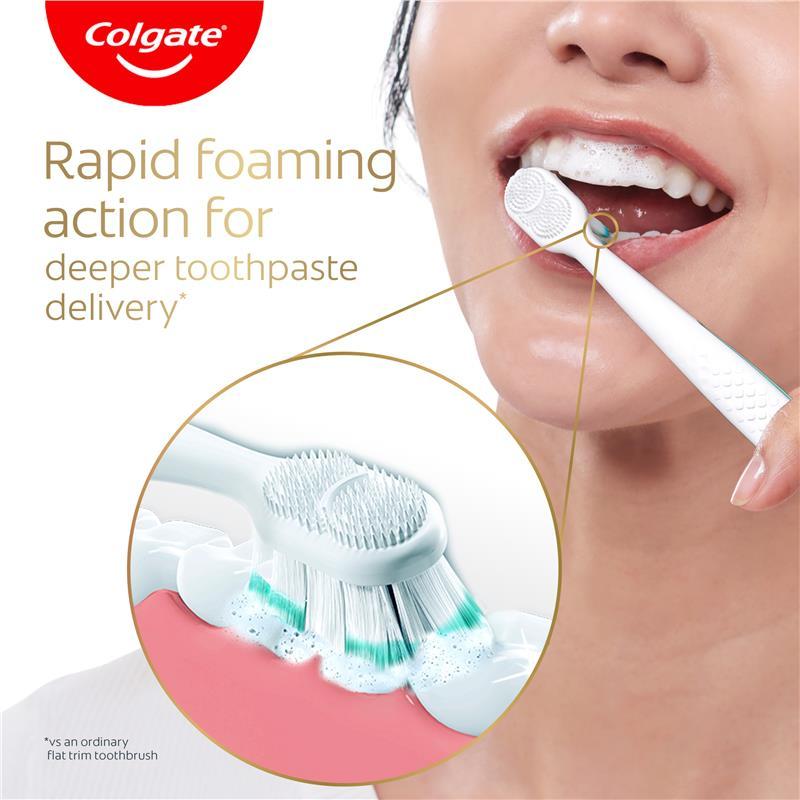 Colgate Toothbrush Total Foaming Clean Medium 3 Pack