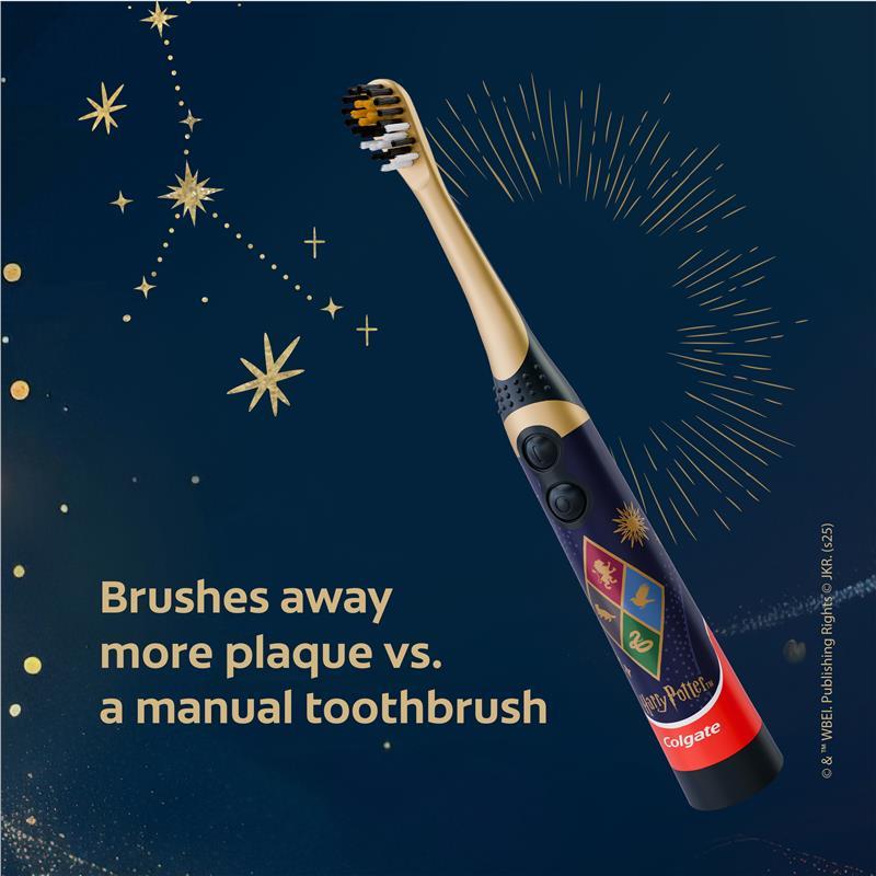 Colgate Toothbrush Battery Kids Sonic Harry Potter