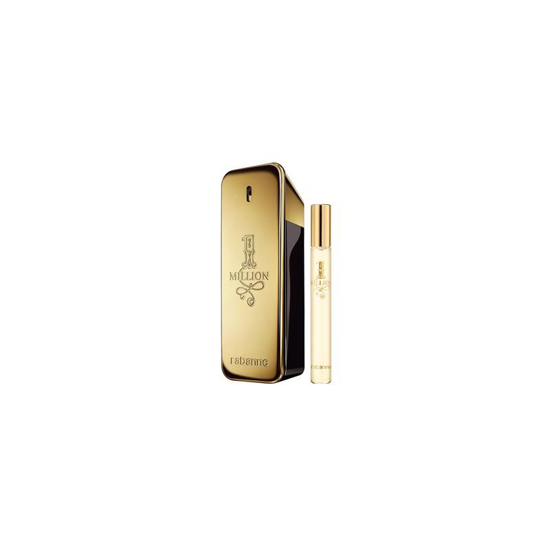 Rabanne 1 Million Eau De Toilette 100ml + 10ml 2 Piece Set 