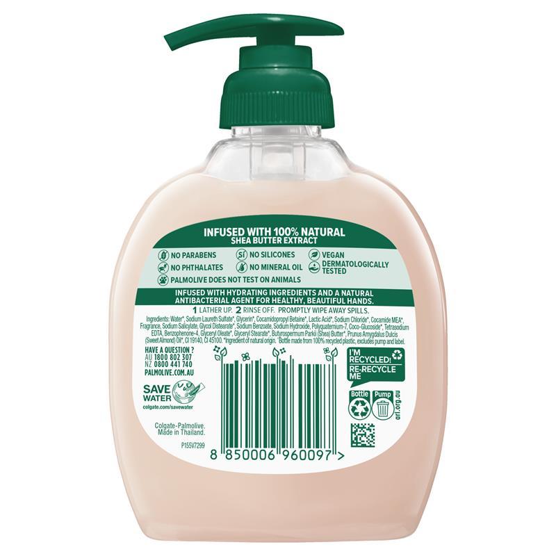 Palmolive Antibacterial Softwash Hand Wash Shea Butter & Vanilla 250ml