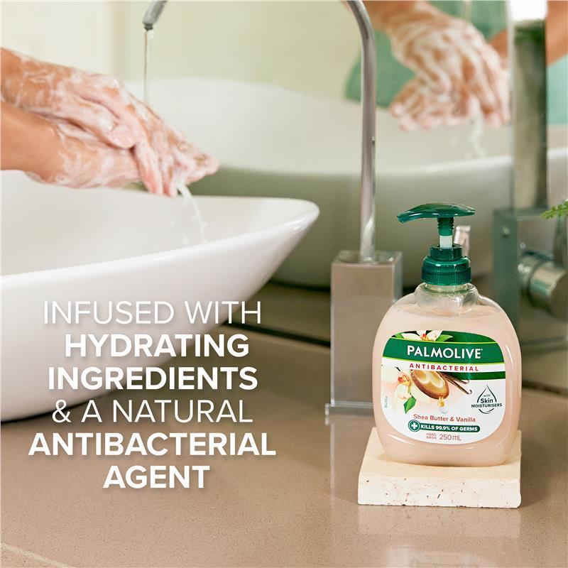 Palmolive Antibacterial Softwash Hand Wash Shea Butter & Vanilla 250ml