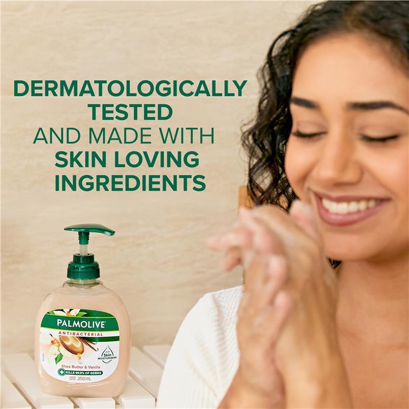 Palmolive Antibacterial Softwash Hand Wash Shea Butter & Vanilla 250ml
