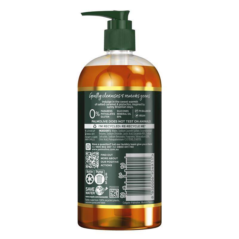 Palmolive Luminous Oils Hand Wash Salted Caramel & Pistachio 500ml