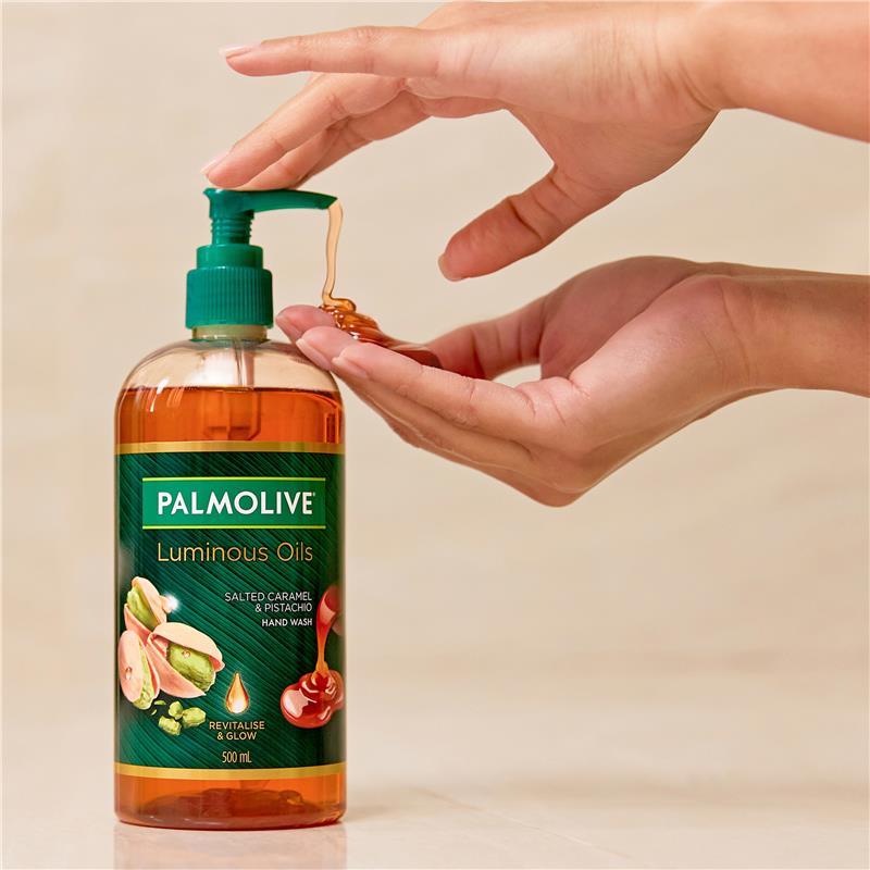 Palmolive Luminous Oils Hand Wash Salted Caramel & Pistachio 500ml