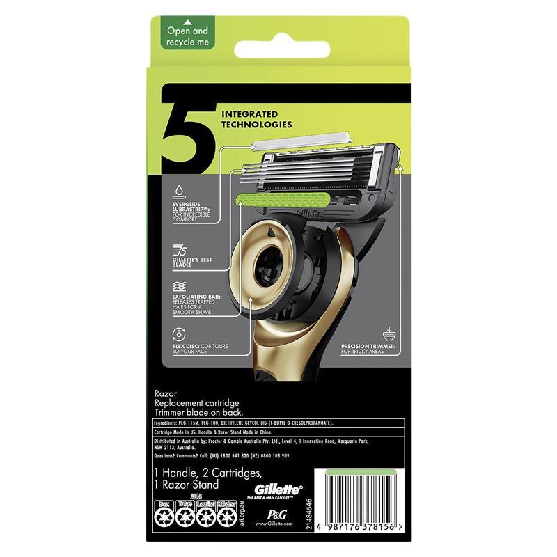 Gillette Labs NBA Razor + 2 Blade Refills