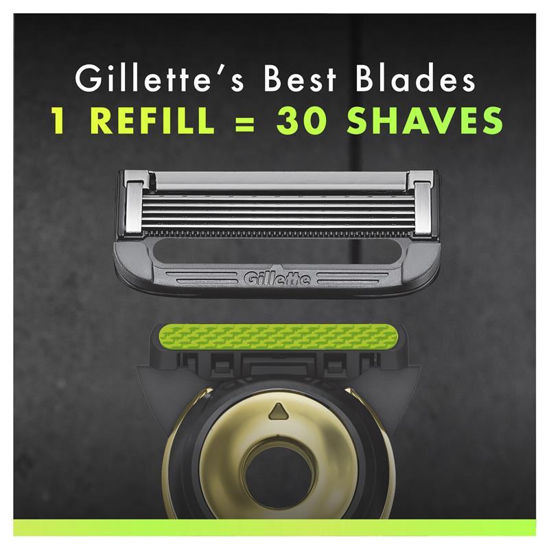 Gillette Labs NBA Razor + 2 Blade Refills