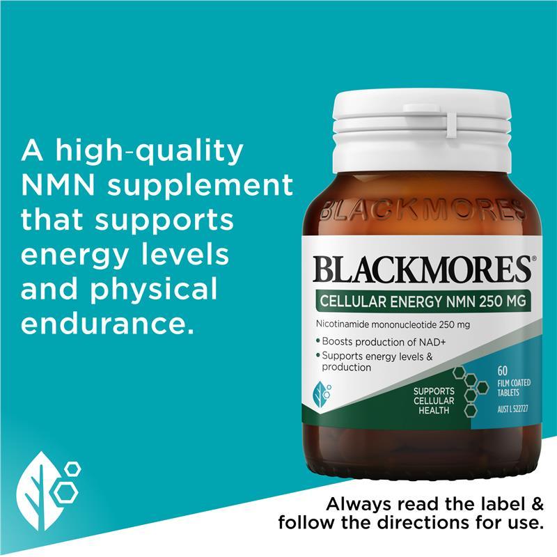 Blackmores Cellular Energy NMN 250mg 60 Tablets