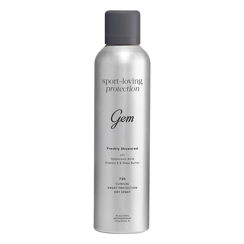 Gem Sport-Loving Clinical Antiperspirant Aerosol Freshly Showered 207ml