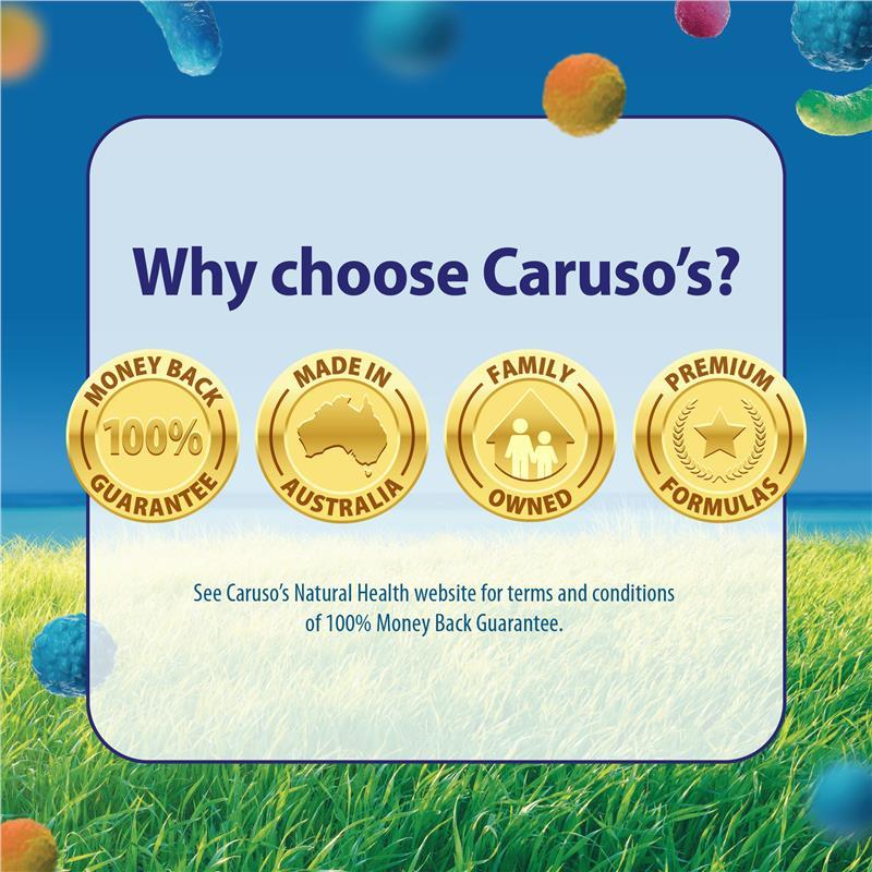 Carusos Probiotic Anxiety EZE 60 Capsules