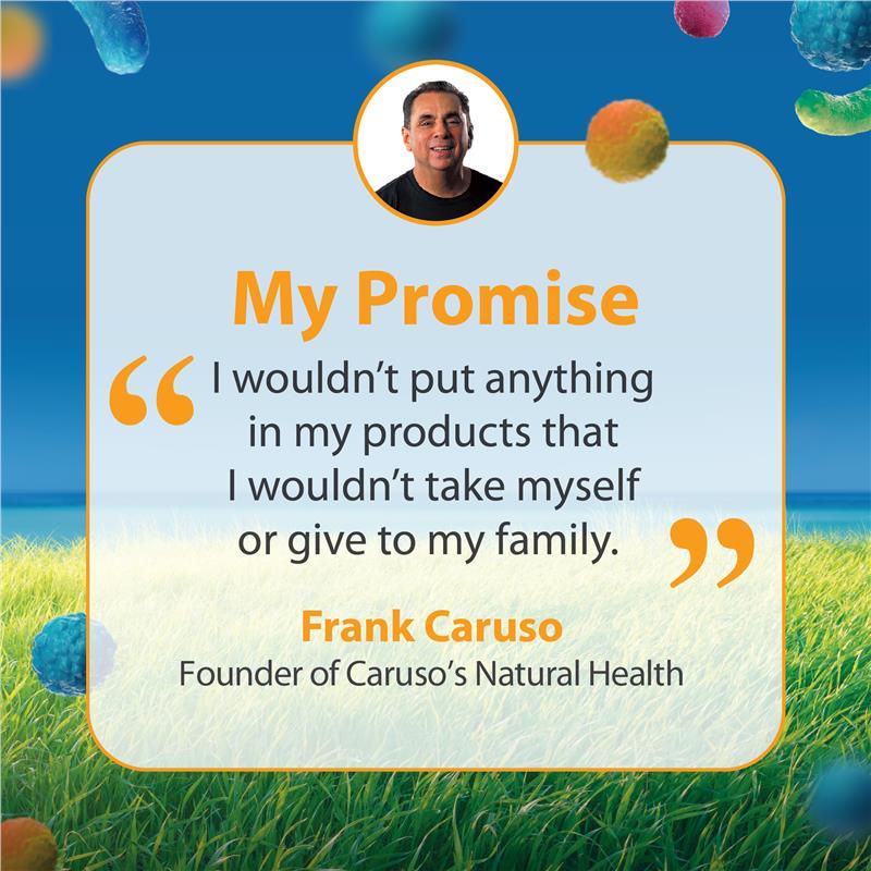 Carusos Probiotic Bloat Less 42 Capsules