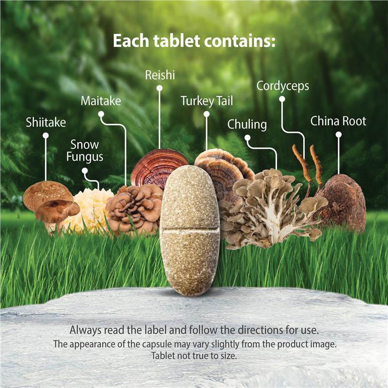 Carusos Mushroom Complex 60 Capsules