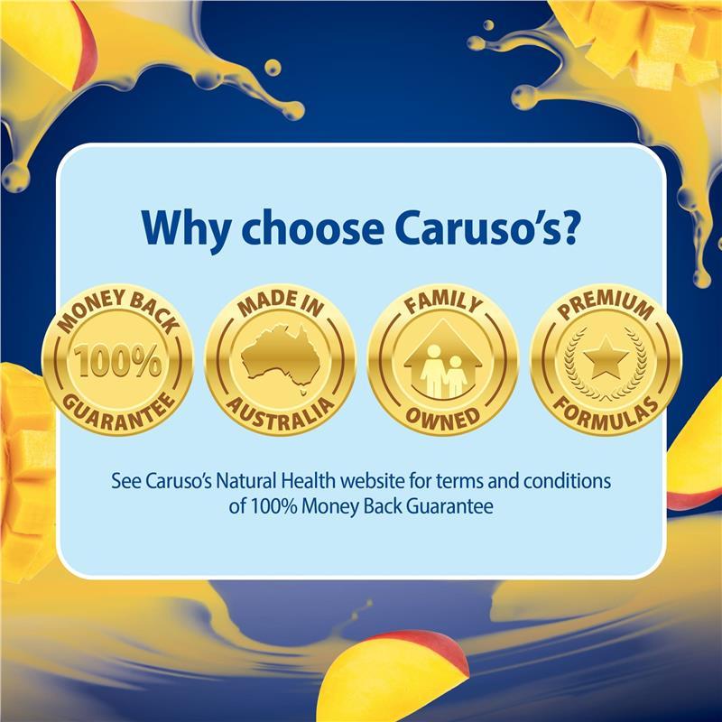 Carusos Creatine + L Thean + Mag-Gly Powder 225g