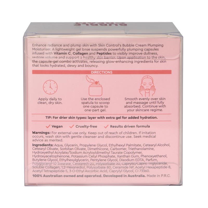 Skin Control Bubble Cream Plumping Moisturiser 55ml