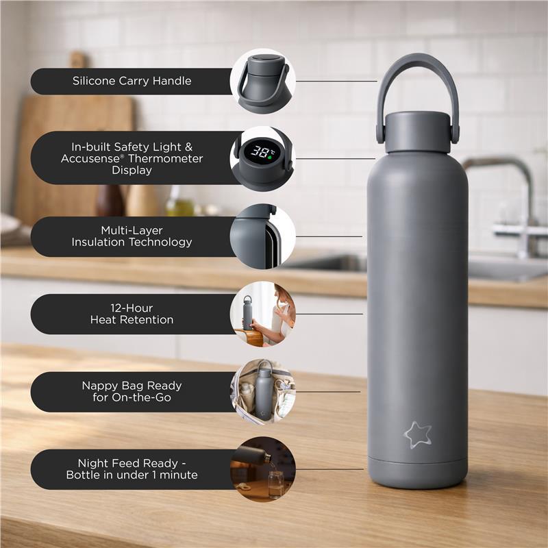 Cherub Baby Instant Warm Smart Flask