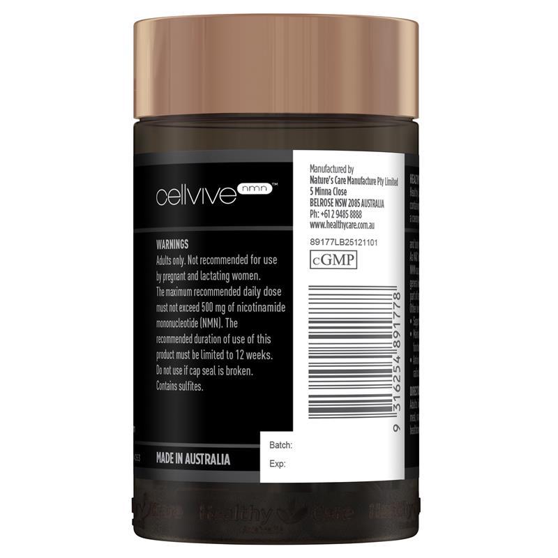 Healthy Care NMN 500mg 30 Capsules