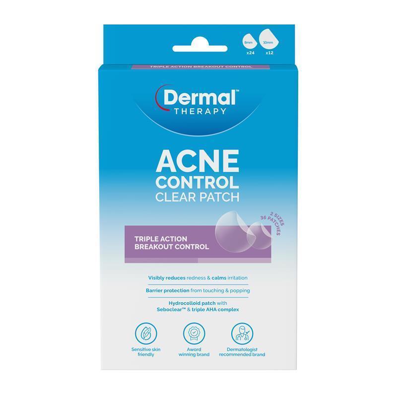 Dermal Therapy Acne Control Clear Patch 36 Pack