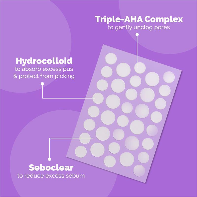 Dermal Therapy Acne Control Clear Patch 36 Pack