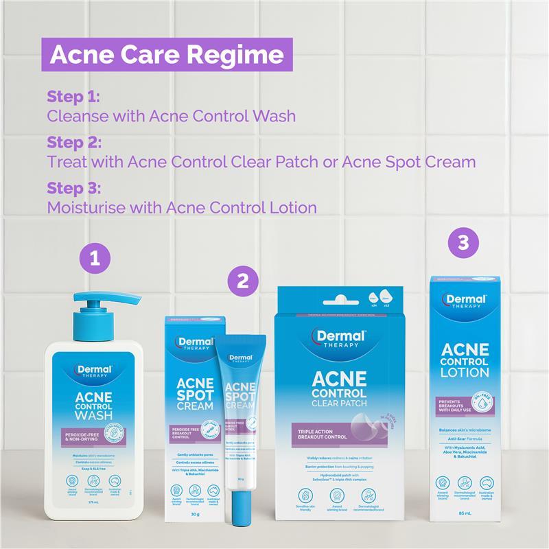 Dermal Therapy Acne Control Clear Patch 36 Pack