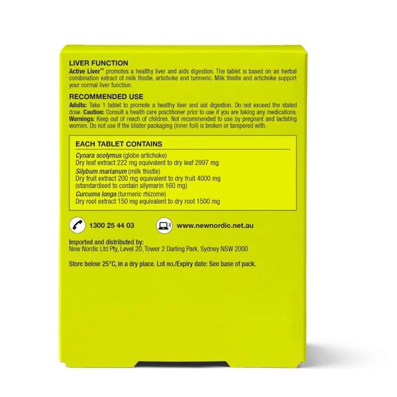 New Nordic Active Liver 30 Tablets
