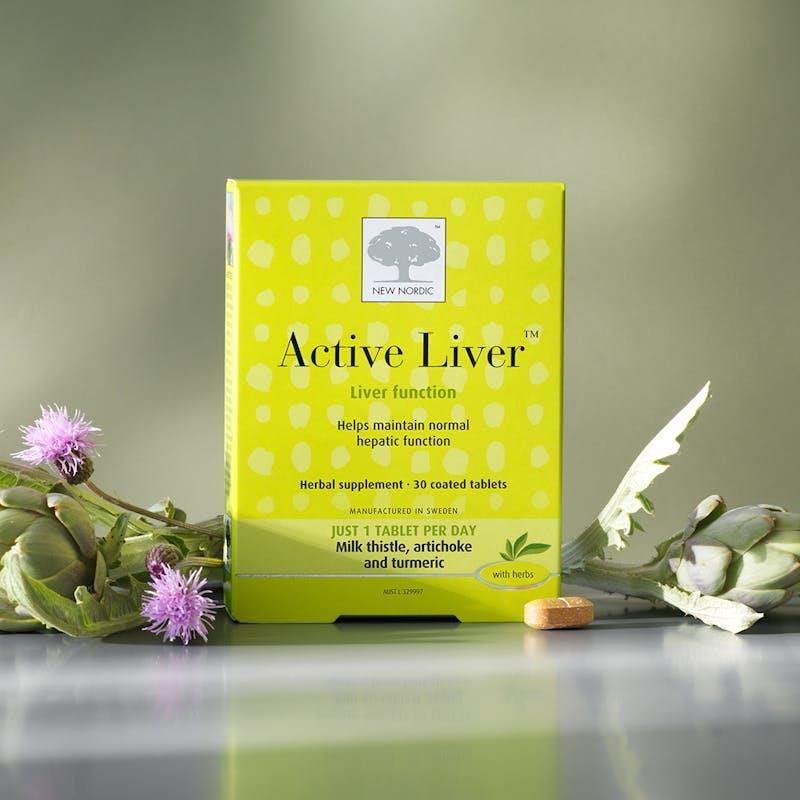 New Nordic Active Liver 30 Tablets