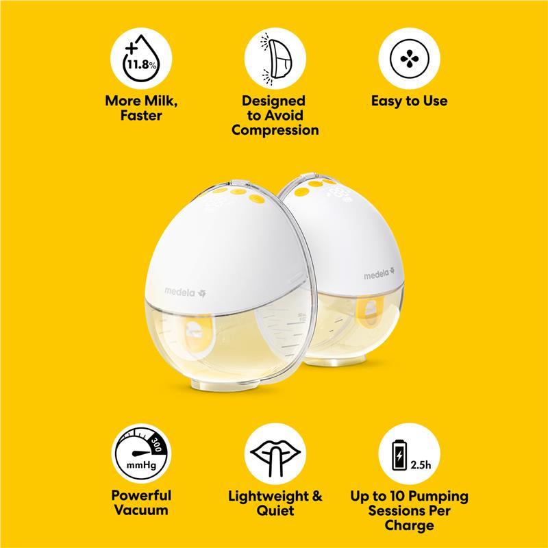Medela Motion InBra Double Electric Wearable Breast Pump